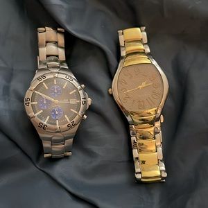 Two watches one relic brand unsure of the others great condition